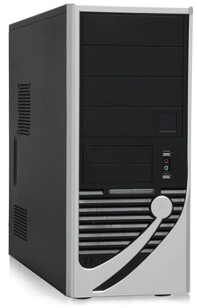 Foxconn TSAA145 Full-Tower 350W Schwarz, Silber Computer-Gehäuse