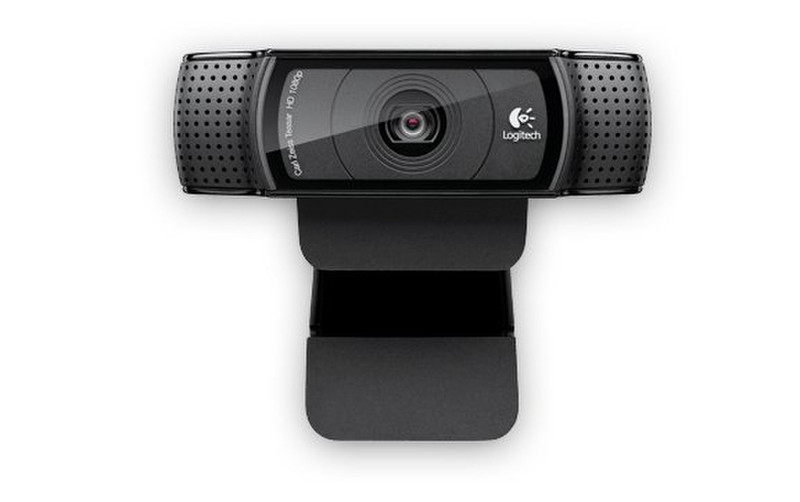 Logitech HD Pro Webcam C920 1920 x 1080пикселей USB 2.0 Черный вебкамера