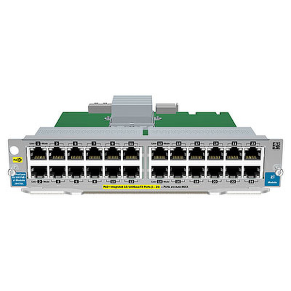 Hewlett Packard Enterprise 24-port 10/100 PoE+ zl Module