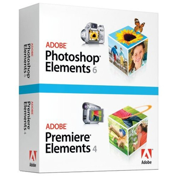 Adobe Photoshop Elements + Premiere Elements Photoshop® 6 & Premiere® Elements 4 (EN) Win32