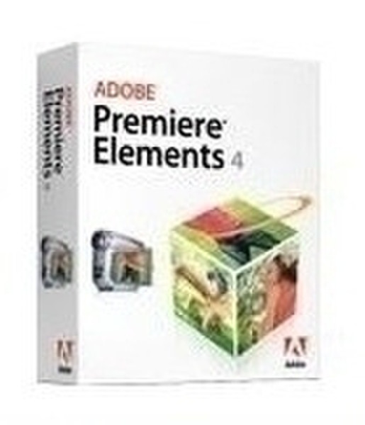 Adobe Photoshop Elements + Premiere Elements Premiere 4, Win, DVD, FR