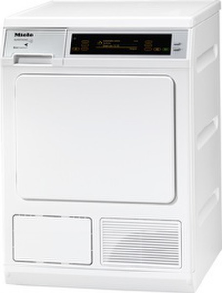 Miele T 8001 WP freestanding Front-load 8kg A White tumble dryer