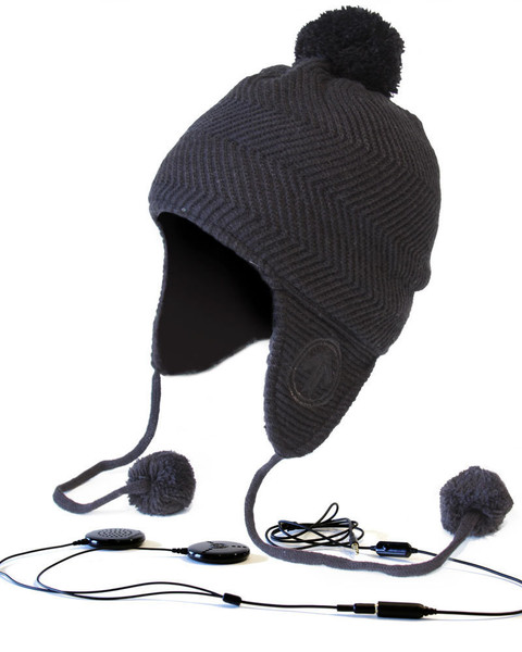 AERIAL7 Beanie Toastie Black Binaural Head-band Black headset