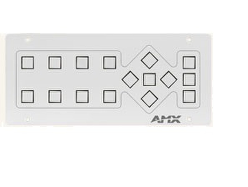 AMX CP-2016-TR press buttons White remote control