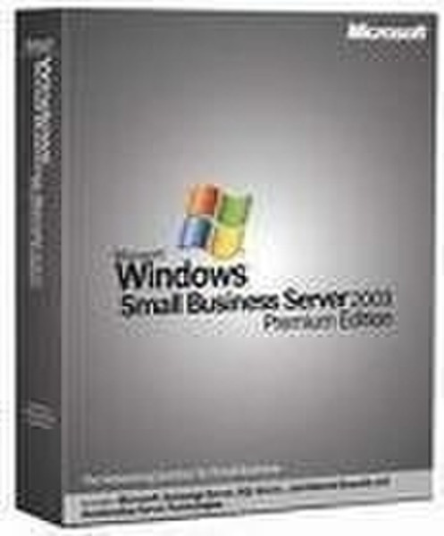 Microsoft Windows Small Business Server Premium 2003 R2 SP2, 5CLT, IT