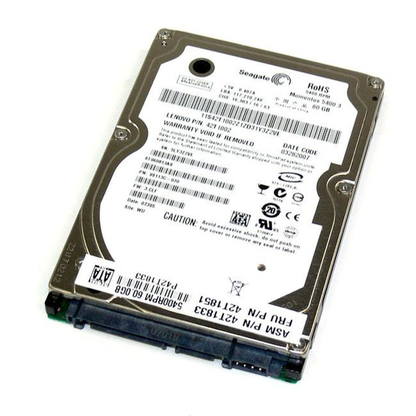 Seagate Momentus 5400.3 SATA 60GB 60GB SATA Interne Festplatte