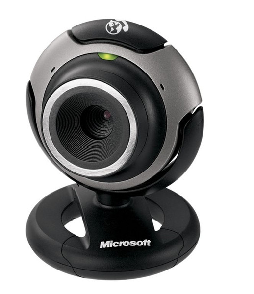 Microsoft LifeCam VX-3000, 3pk 640 x 480пикселей USB 2.0 Черный, Cеребряный вебкамера