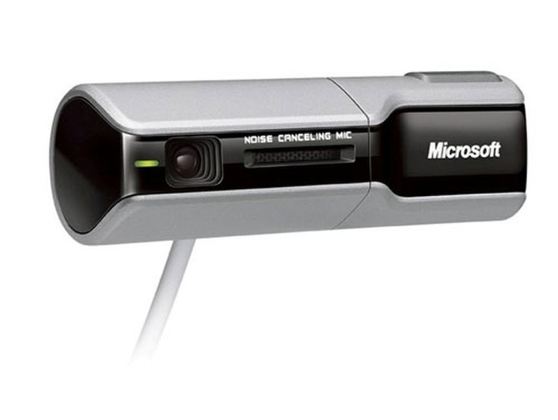 Microsoft LifeCam NX-3000 1.3МП 640 x 480пикселей USB Черный, Cеребряный вебкамера