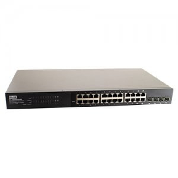 Transition Networks MIL-SM24TAF4GPA Power over Ethernet (PoE) Black