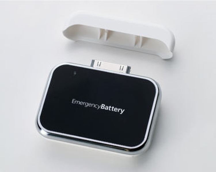 Simplism Emergency Battery for iPod/iPhone Outdoor Schwarz, Weiß
