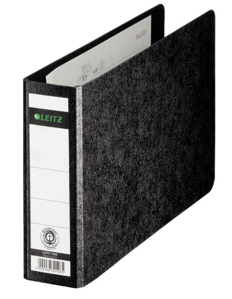 Leitz 10660000 Cardboard Black ring binder