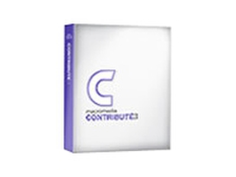 Macromedia Contribute v3 EN CD CrPf 6pk