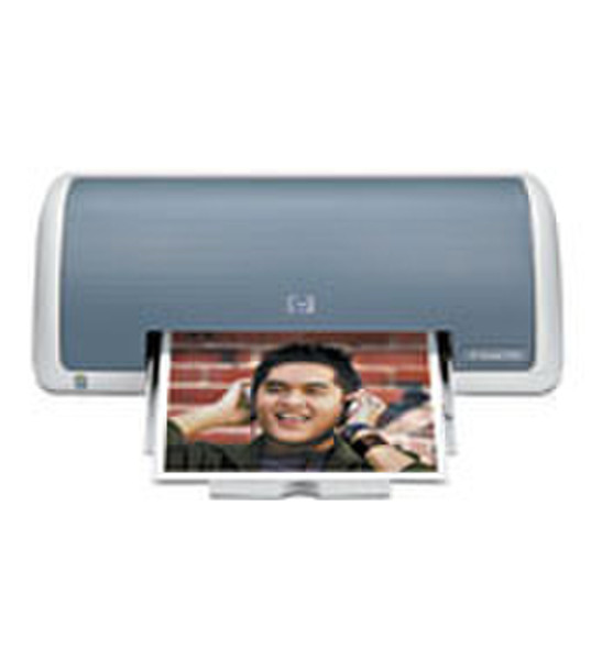 HP Deskjet 3745 Color Inkjet Printer Цвет 1200 x 1200dpi Графит, Белый струйный принтер