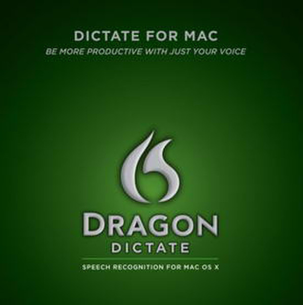 Nuance Dragon Dictate 2.5, MAC, 5-50u, NPO, DEU