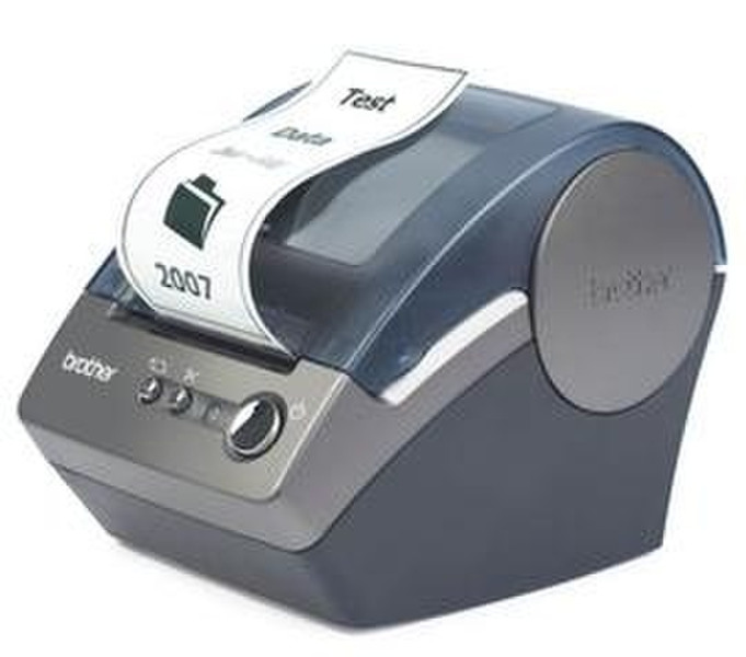 Brother QL-560VPYX1 300 x 300DPI Silver label printer