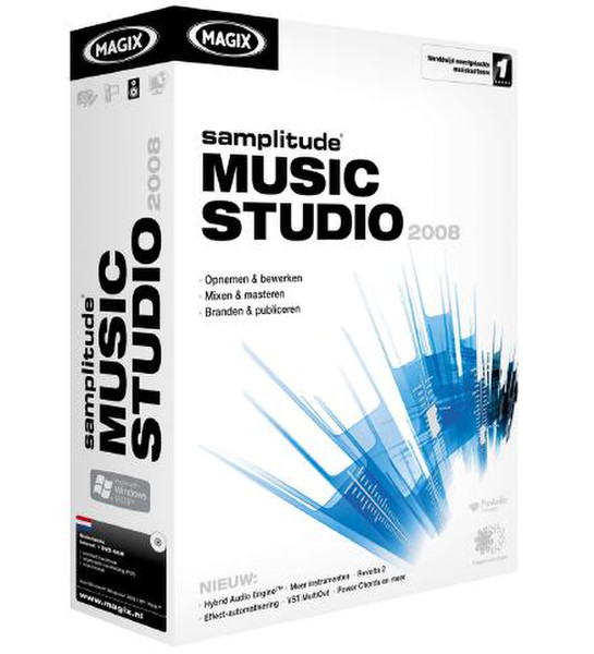 Magix Samplitude Music Studio 2008 DVD