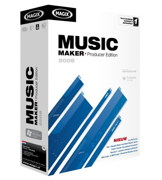 Magix Music Maker 2008 Producer Edition