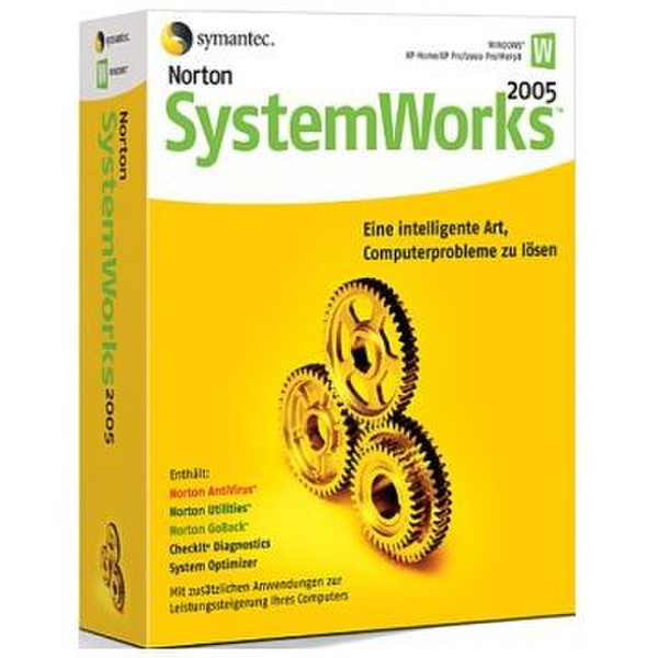 Symantec Norton SystemWorks 2005, FR CD W32