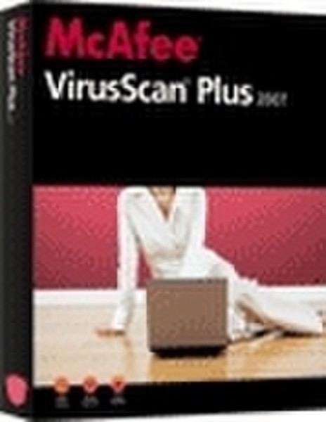 McAfee VirusScan Plus 3user(s) 1year(s) English