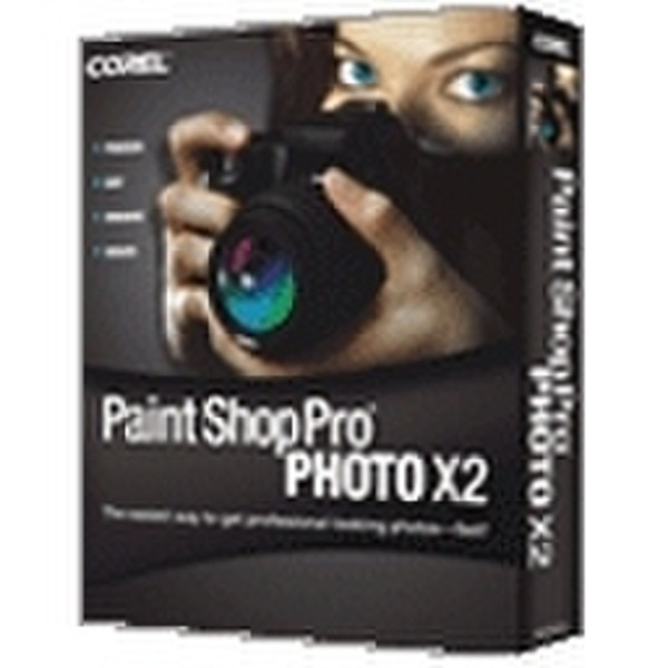 Corel PaintShop Pro Photo X2, CD, W32, EN