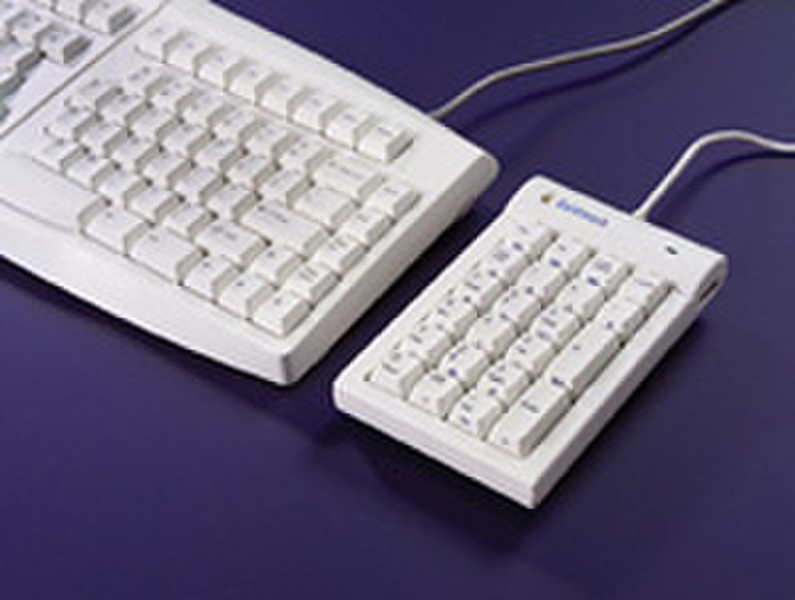 BakkerElkhuizen Goldtouch Numeric Keyboard USB Weiß Tastatur