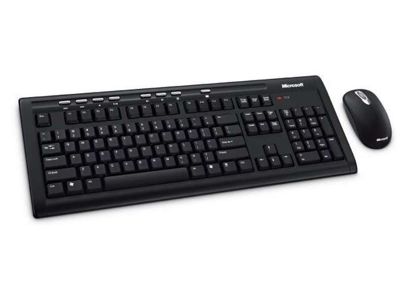 Microsoft Wireless Optical Desktop 700 RF Wireless Black keyboard