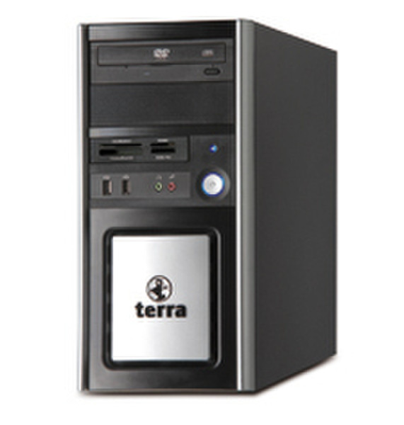 Wortmann AG Terra 4800 3.1ГГц i3-2100 Mini Tower Черный, Cеребряный ПК