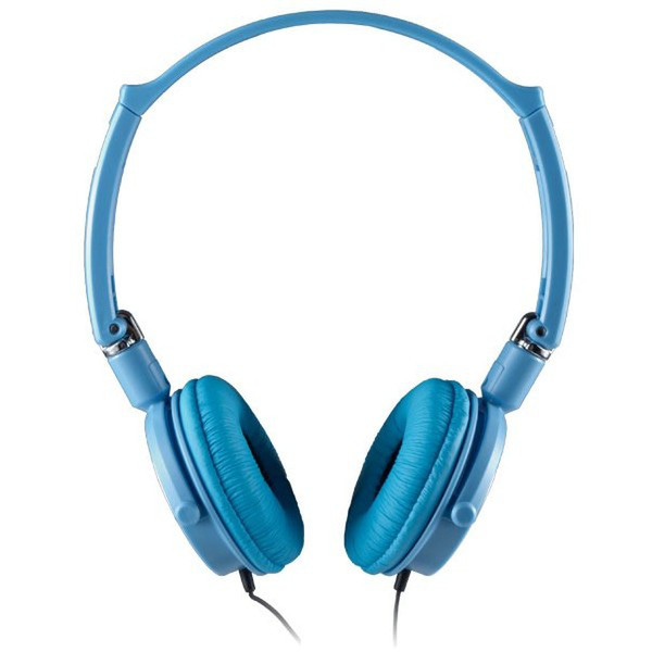 Technaxx QOOpro Stereo G-014C Binaural Kopfband Blau Headset