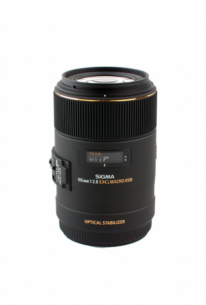 Sigma Macro Lens, 105mm, f/2.8 EX DG OS HSM SLR Macro lens Schwarz