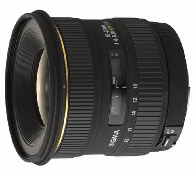 Sigma 10-20mm f/3.5 EX DC HSM SLR Tele zoom lens Black