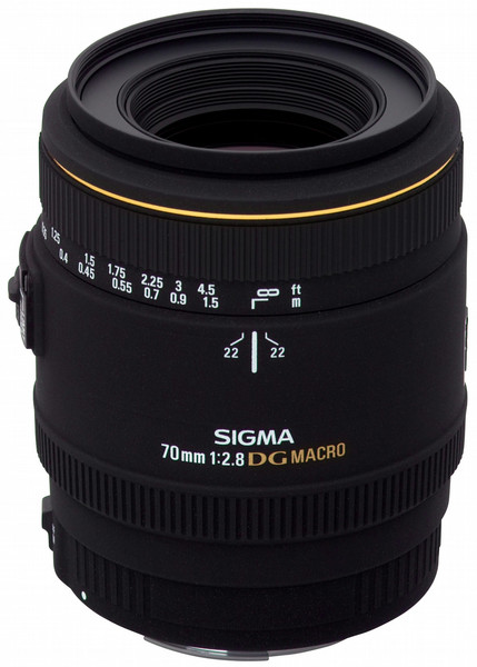 Sigma 70mm f/2.8 EX DG SLR Macro lens Black