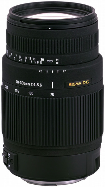 Sigma 70-300mm f/4-5.6 DG OS SLR Tele zoom lens Black