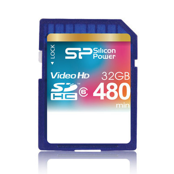 Silicon Power 32GB SDHC CL6 32GB SDHC Klasse 6 Speicherkarte