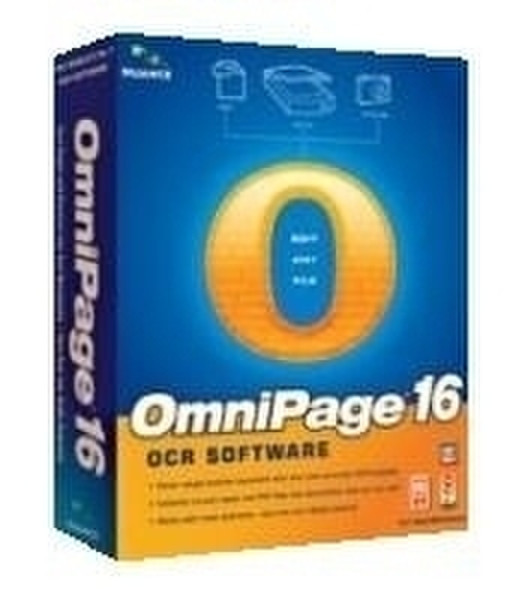 Nuance OmniPage 16, NL, License Media Pack