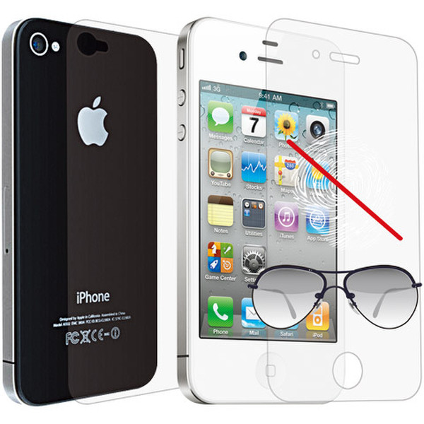 Ozaki IC857 iPhone 4/4S 1Stück(e) Bildschirmschutzfolie