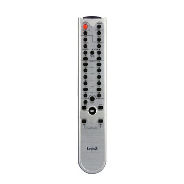 Logic3 SoundStage 5.1 Инфракрасный беспроводной push buttons Серый пульт дистанционного управления