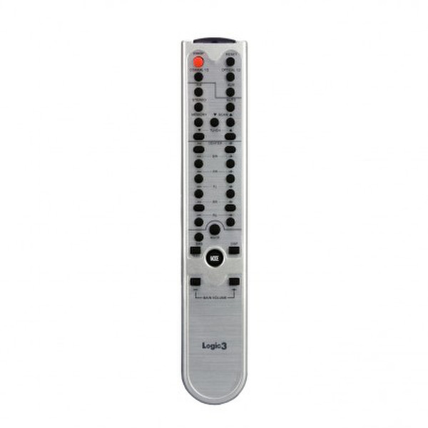 Logic3 SoundStage 5.1 IR Wireless Drucktasten Grau Fernbedienung