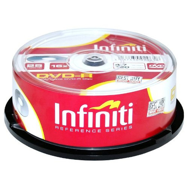 Infiniti Pro DVD-R Reference Series 4.7GB DVD-R 25pc(s)
