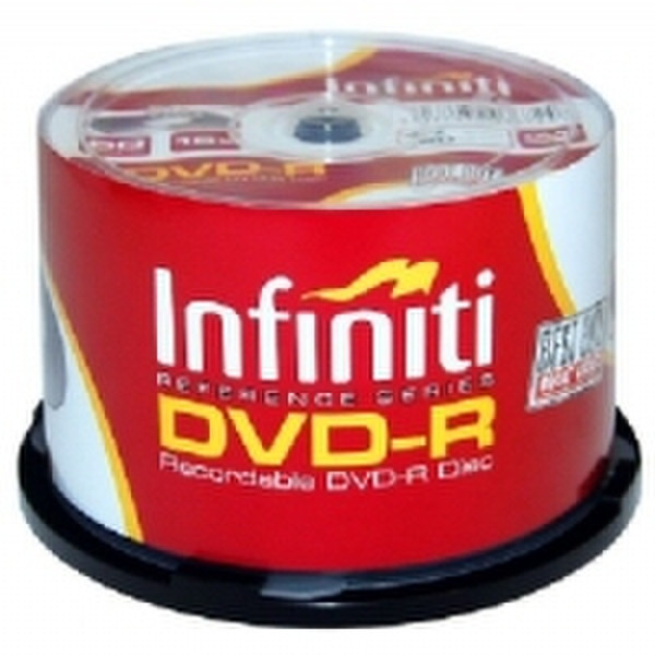 Infiniti WhiteTop Cakebox 4.7GB DVD-R 50pc(s)