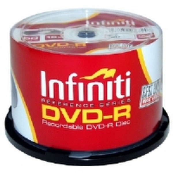 Infiniti WhiteTop Cakebox 4.7GB DVD-R 50Stück(e)