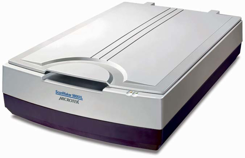 Microtek ScanMaker 9800XL Plus Silver Film/slide 1600 x 3200dpi A3 Черный, Серый