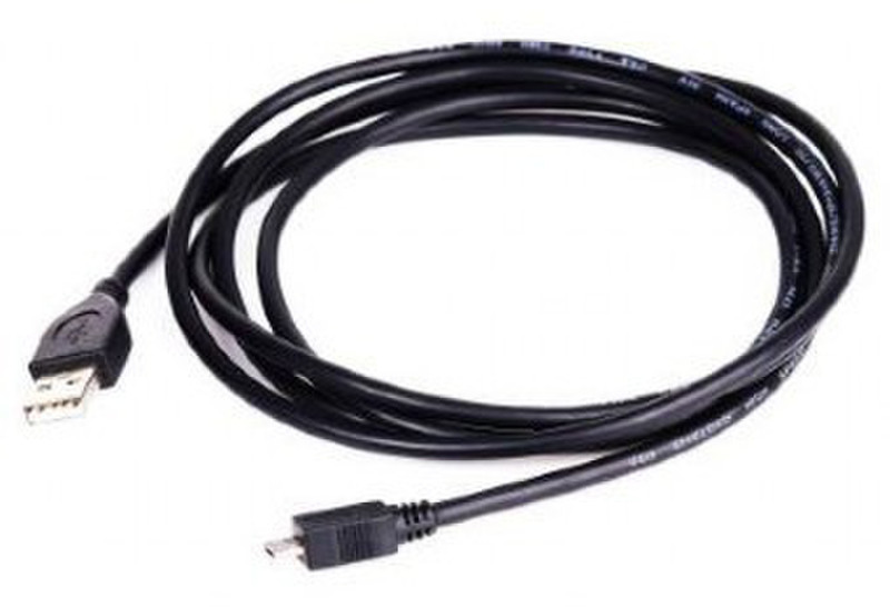 Gembird CCP-MUSB2-AMBM-0.5M 0.5m USB A Micro-USB B Schwarz USB Kabel