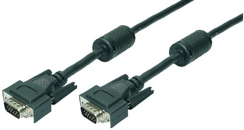 LogiLink 20m VGA M/M 20m VGA (D-Sub) VGA (D-Sub) Black