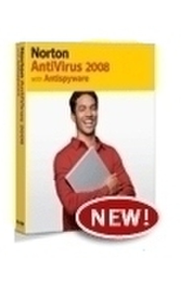 Symantec Norton AntiVirus 2008 1user(s)