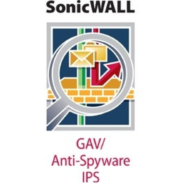 DELL SonicWALL Gateway AV/AS + IPS 1Jahr(e)