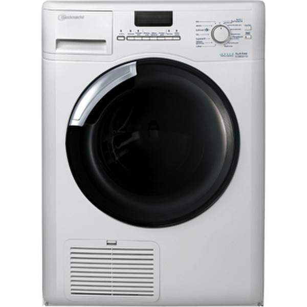 Bauknecht TK UNIQ 82A FLD freestanding Front-load 8kg A Black,White tumble dryer