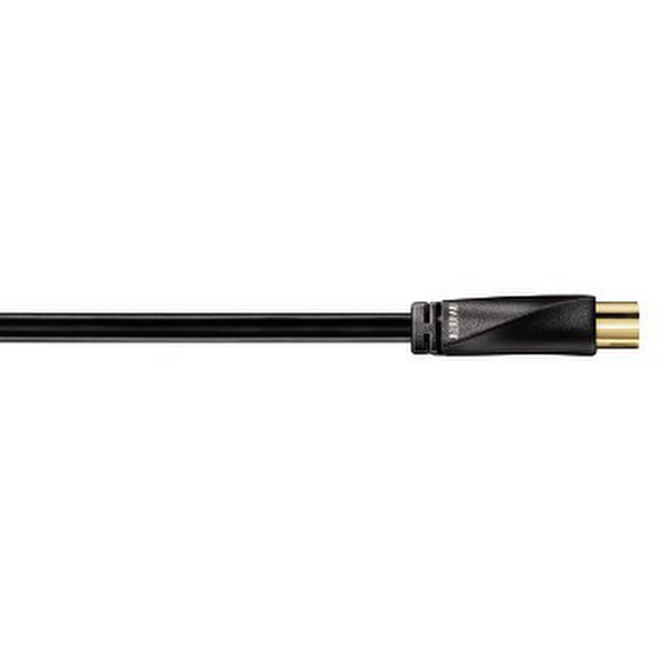 Hama 5m Antenna Coax 5m Coax M coax FM Black