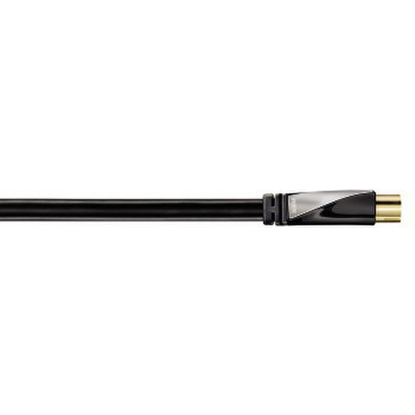 Hama 1m Antenna Coax 1m Coax M coax FM Black