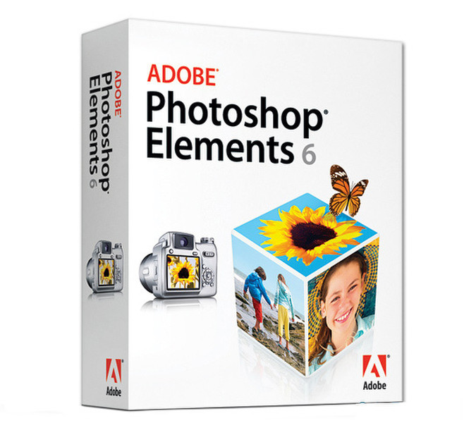 Adobe Photoshop Elements - ( v. 6 ) - media - Open Options CLP - CD - Win - Italian