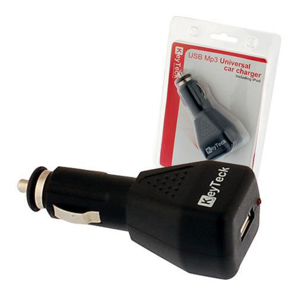 Keyteck MP3-CAR-B Авто Черный зарядное для мобильных устройств